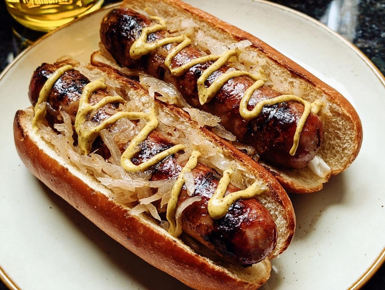 Beer Bratwurst: Amazing 160°F Grilled Recipe - Beer Bratwurst - main visual representation