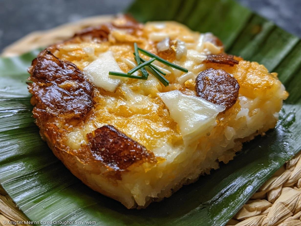 Bibingka: Easy 1-Hour Filipino Rice Cake - Bibingka - main visual representation