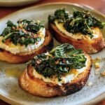 Broiled Goat Cheese Toasts