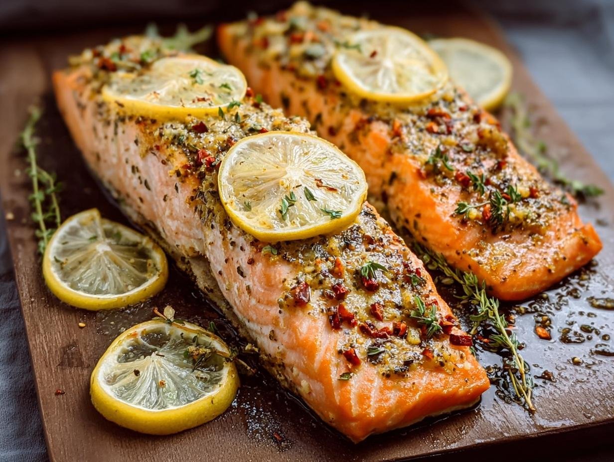 Broiled Salmon: 10 Min Flavor Explosion - Broiled Salmon - additional detail