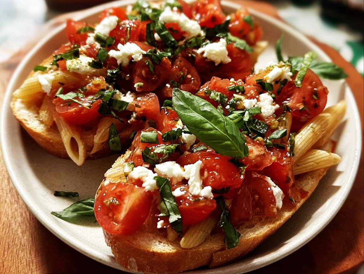 Bruschetta Summer Pasta Salad: 5 Amazing Twists - Bruschetta Summer Pasta Salad - additional detail