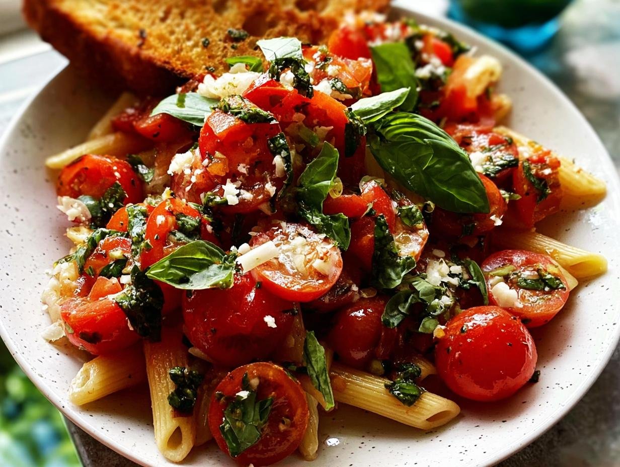 Bruschetta Summer Pasta Salad: 5 Amazing Twists - Bruschetta Summer Pasta Salad - additional detail