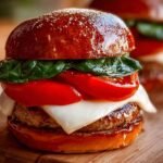 Bun Bruschetta Burgers