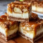 Caramel Apple Cheesecake Bars