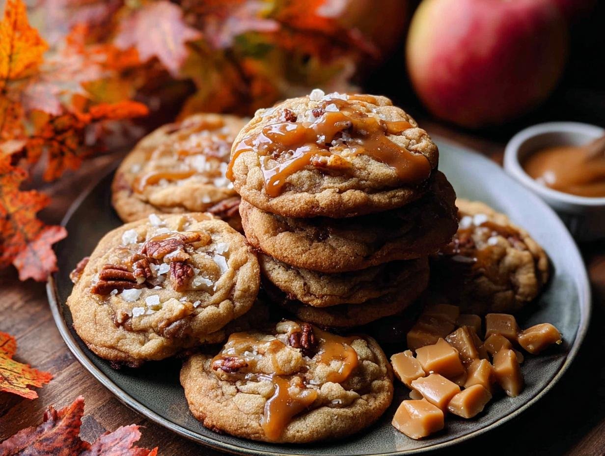 Caramel Apple Cookies Fall: 1 Divine Treat - Caramel Apple Cookies Fall - additional detail