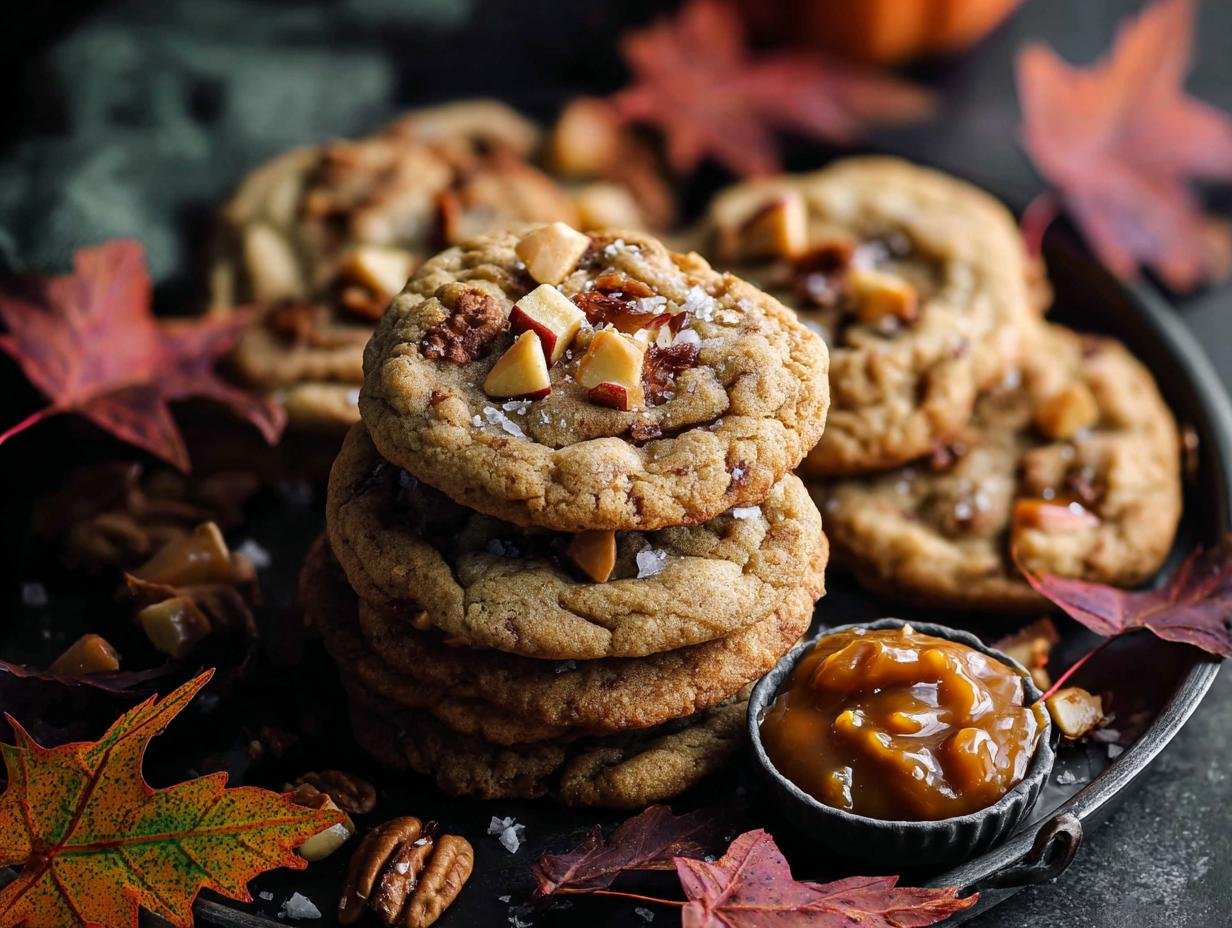 Caramel Apple Cookies Fall: 1 Divine Treat - Caramel Apple Cookies Fall - additional detail