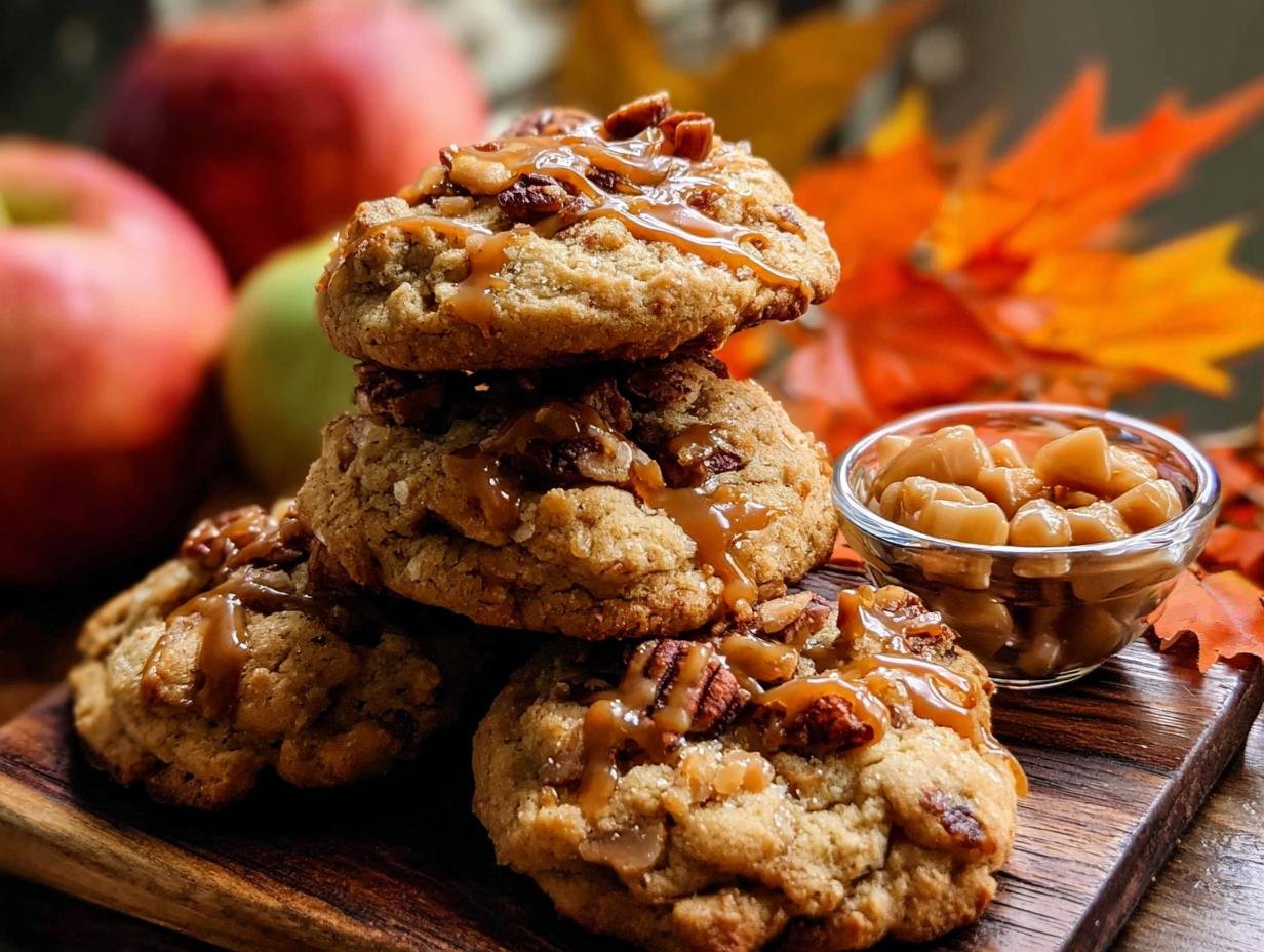 Caramel Apple Cookies Fall: 1 Divine Treat