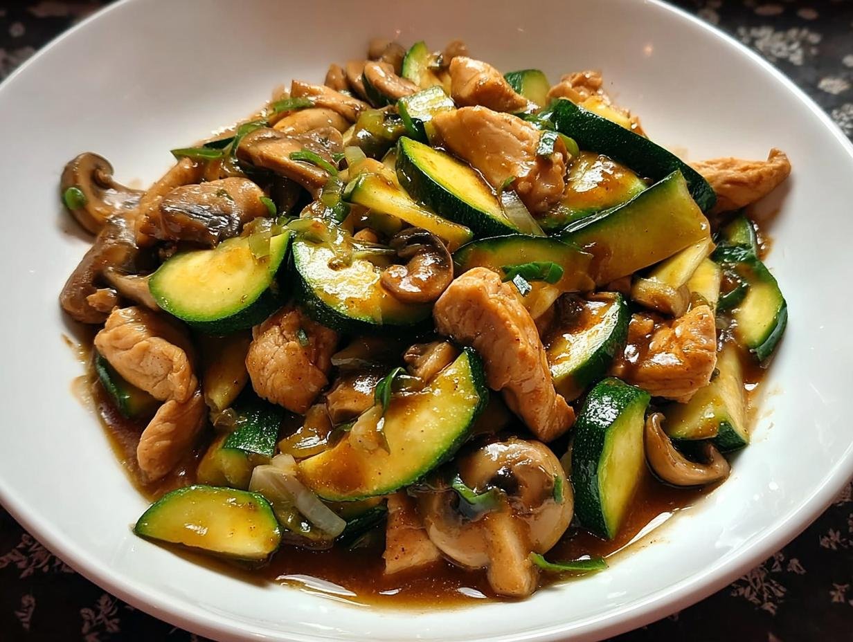 Chicken Zucchini Mushrooms Stir: Glorious 30-Min Meal