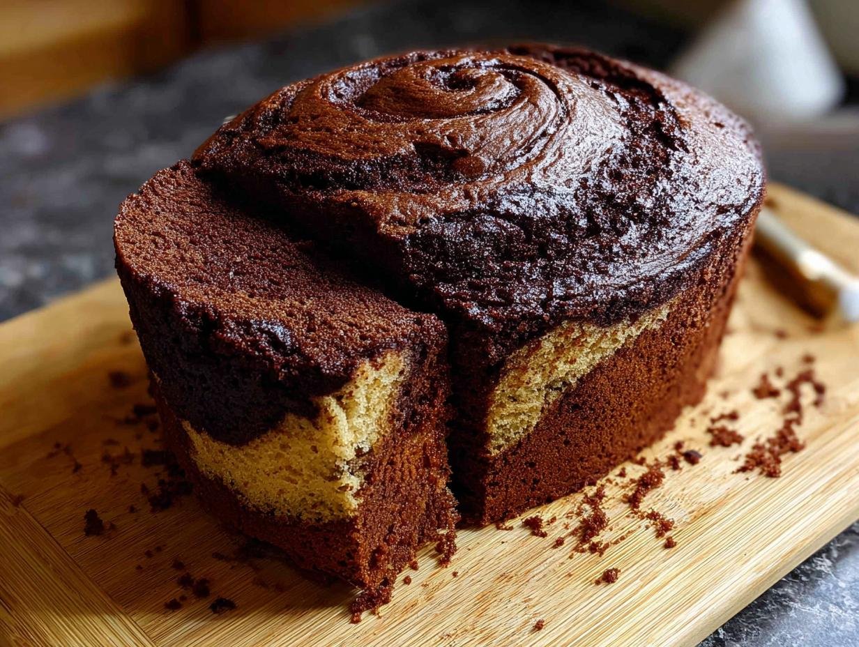 Rich Chocolate Pound Cake: 1 Glorious Recipe - Chocolate Pound Cake - additional detail