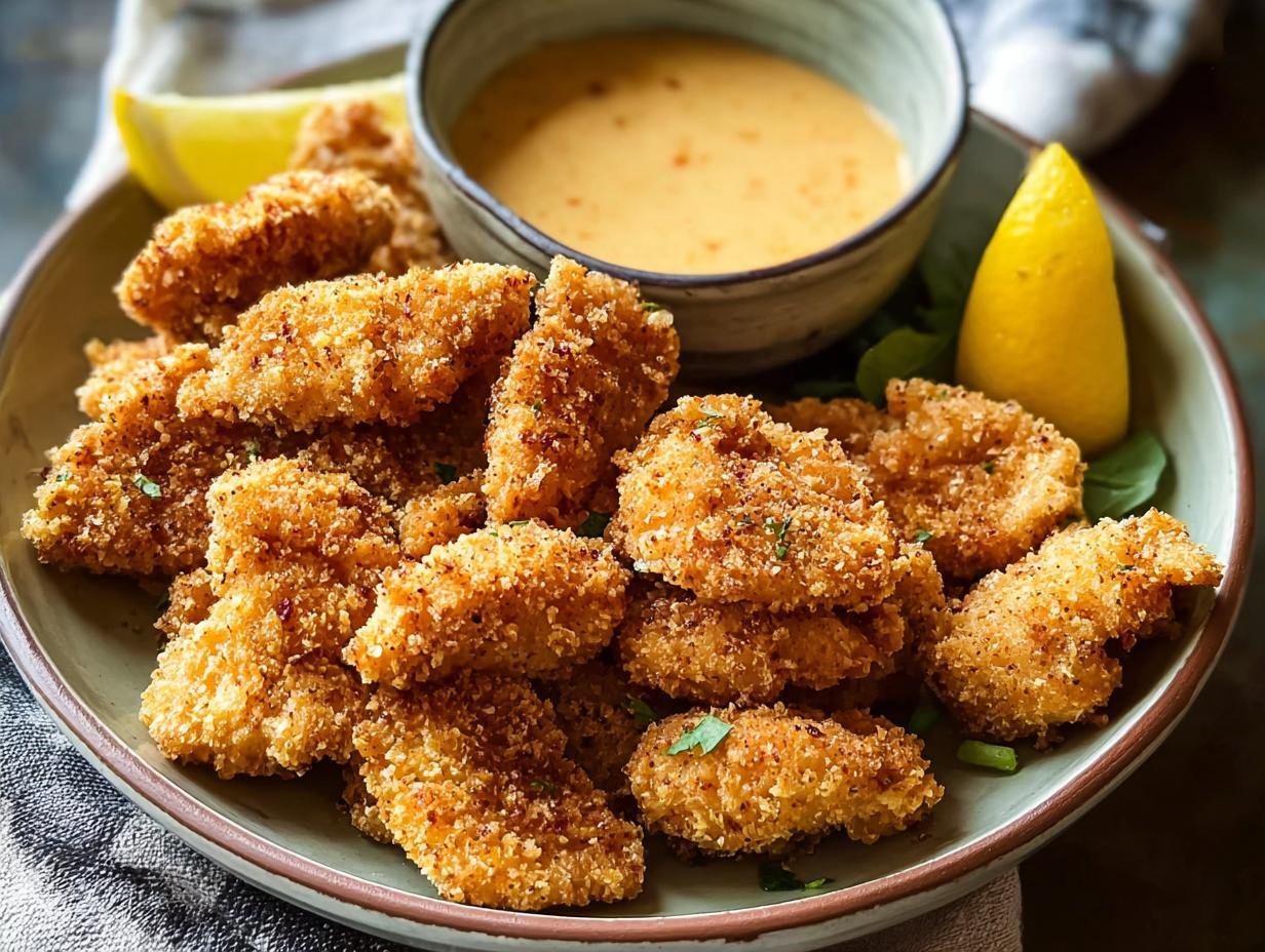 Crispy Catfish Nuggets Cajun - Crispy Catfish Nuggets Cajun - additional detail