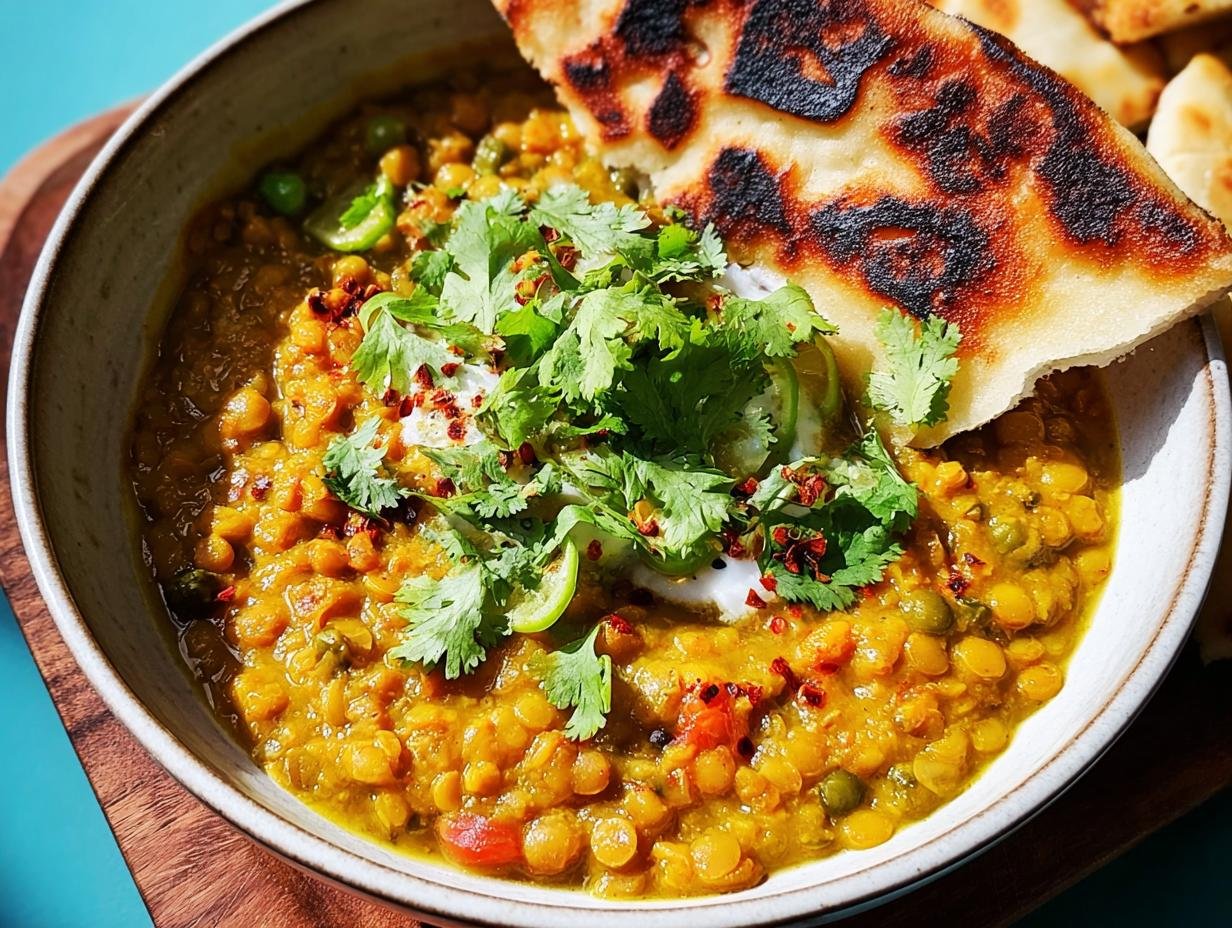 Curried Coconut Lentils: Amazing 30-Min Comfort - Curried Coconut Lentils - main visual representation