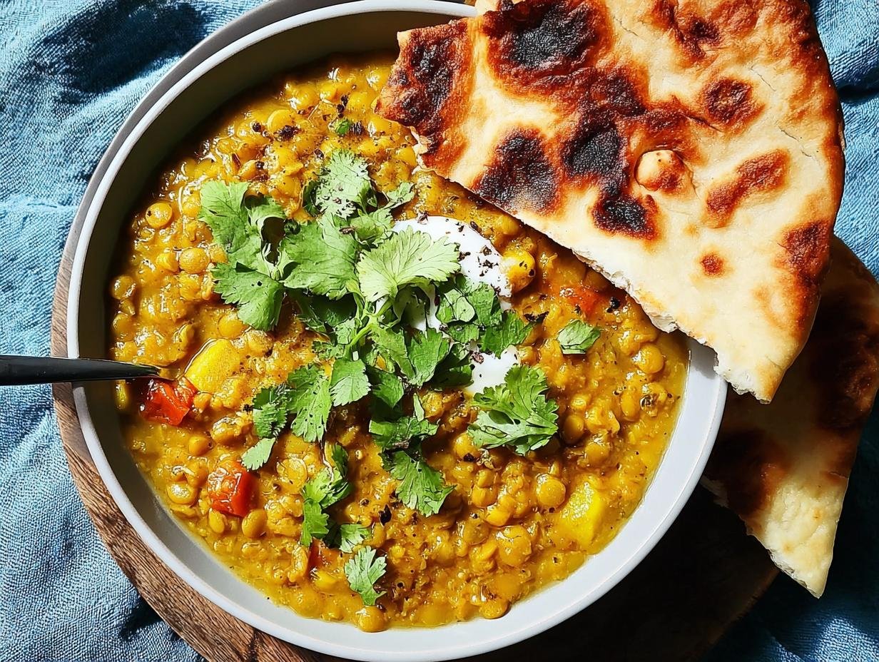 Curried Coconut Lentils: Amazing 30-Min Comfort
