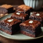 Ghostly Ganache Brownies
