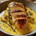 Golden Chicken Mustard Shallots