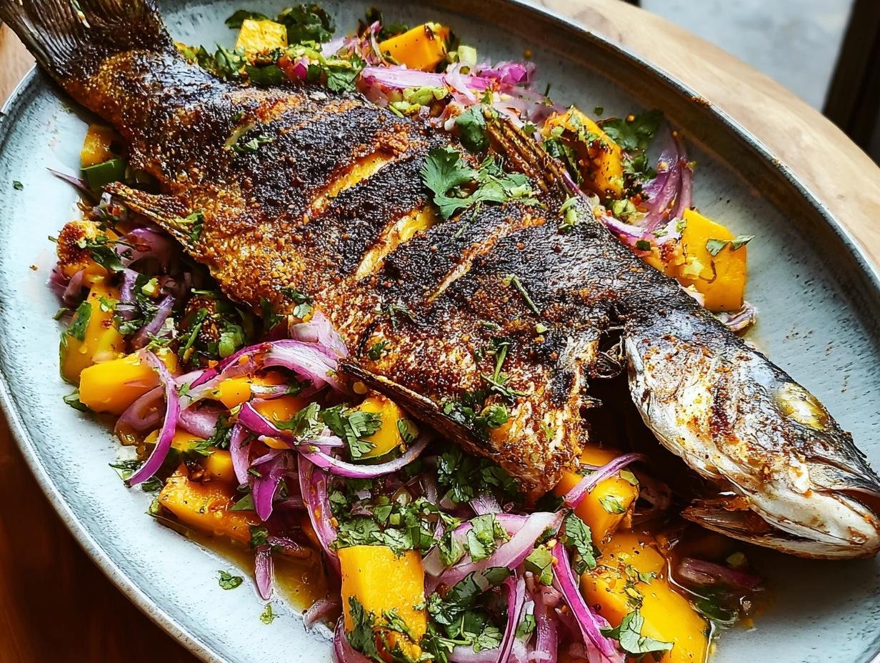 Grilled Spiced Snapper Mango: 7 Incredible Flavors - Grilled Spiced Snapper Mango - additional detail