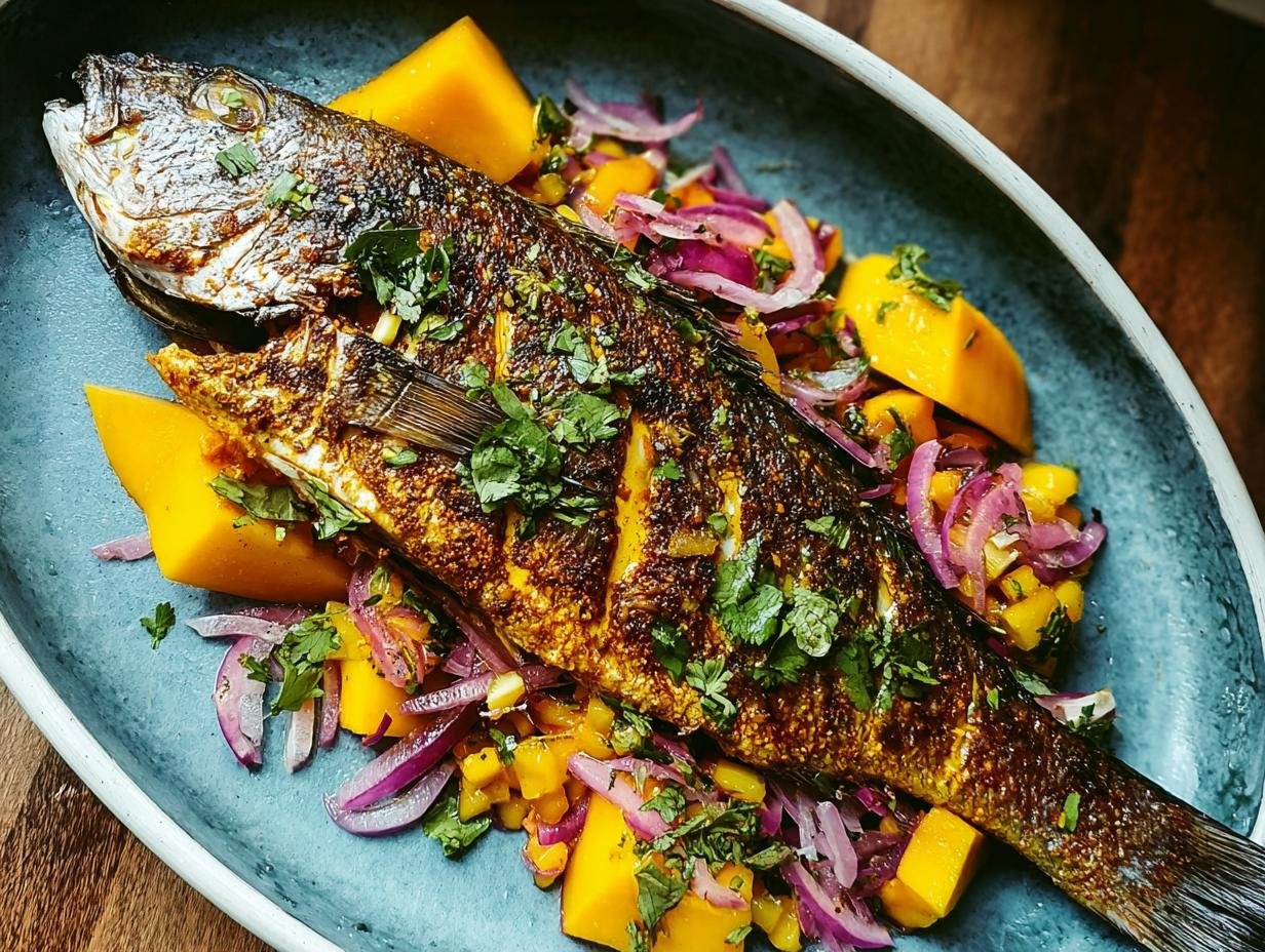 Grilled Spiced Snapper Mango: 7 Incredible Flavors - Grilled Spiced Snapper Mango - additional detail
