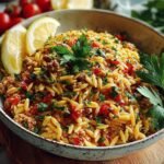 Ground Turkey Orzo