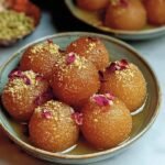 Gulab Jamuns Rose Syrup
