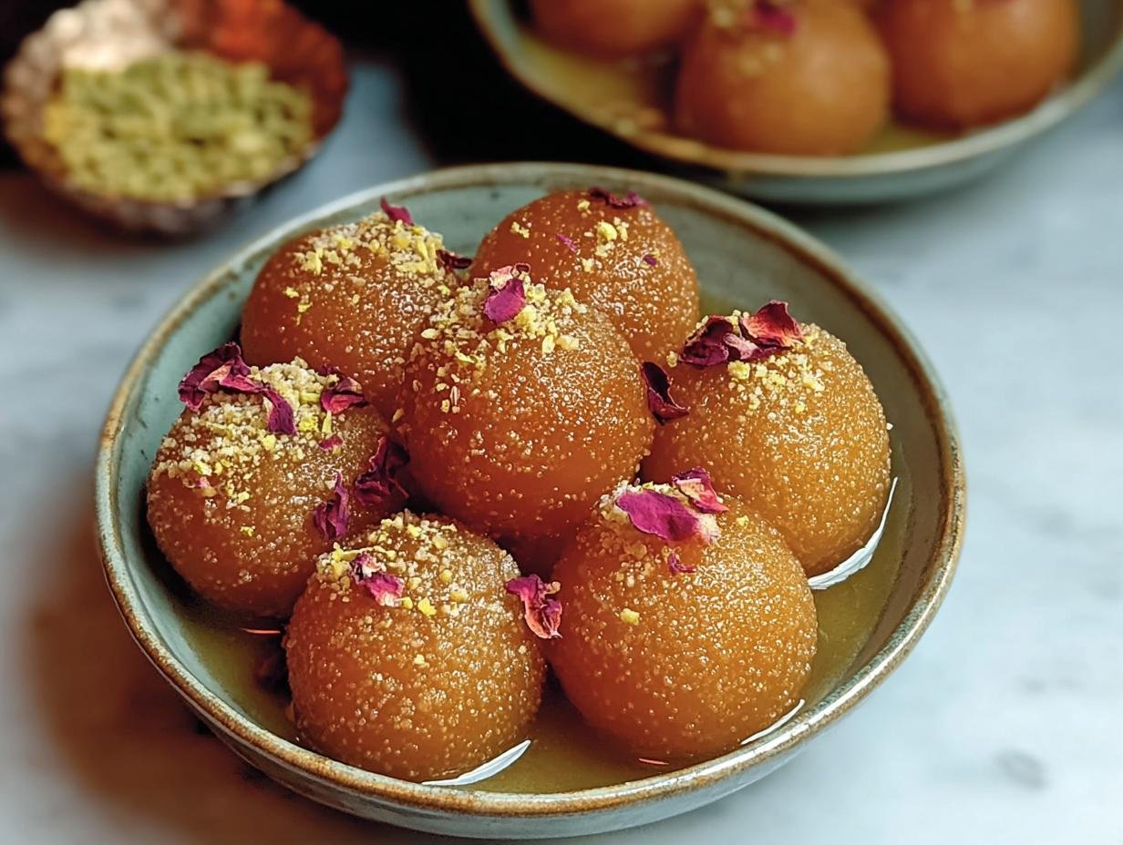 Amazing Gulab Jamuns Rose Syrup 101