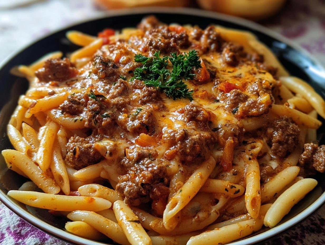 High Protein Beef Pasta: 1 Savory Meal