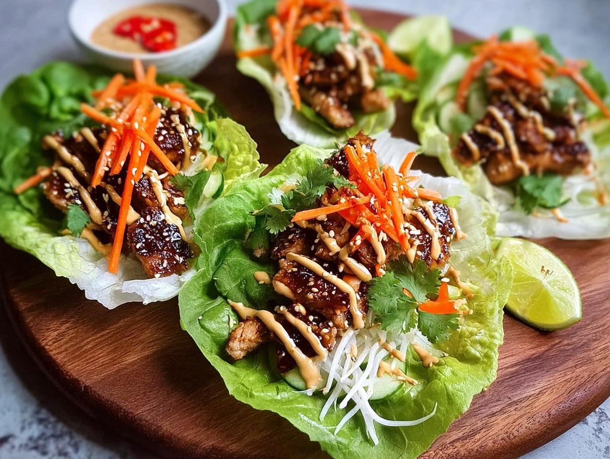 Hoisin Chicken Lettuce Cups: Flavorful 15-Min Meal - Hoisin Chicken Lettuce Cups - additional detail