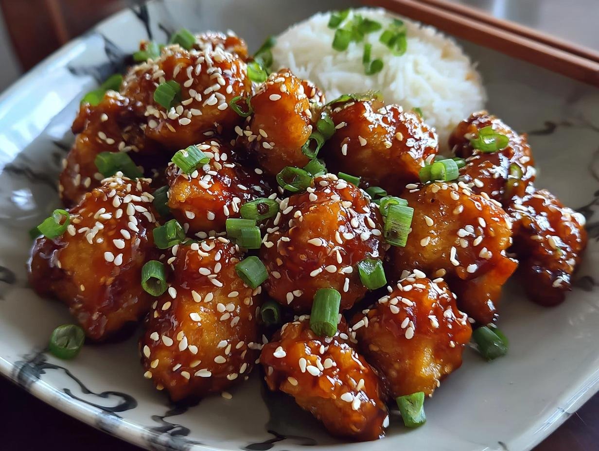 Amazing Honey Sesame Chicken Cooking in 30 Mins - Honey Sesame Chicken Cooking - main visual representation