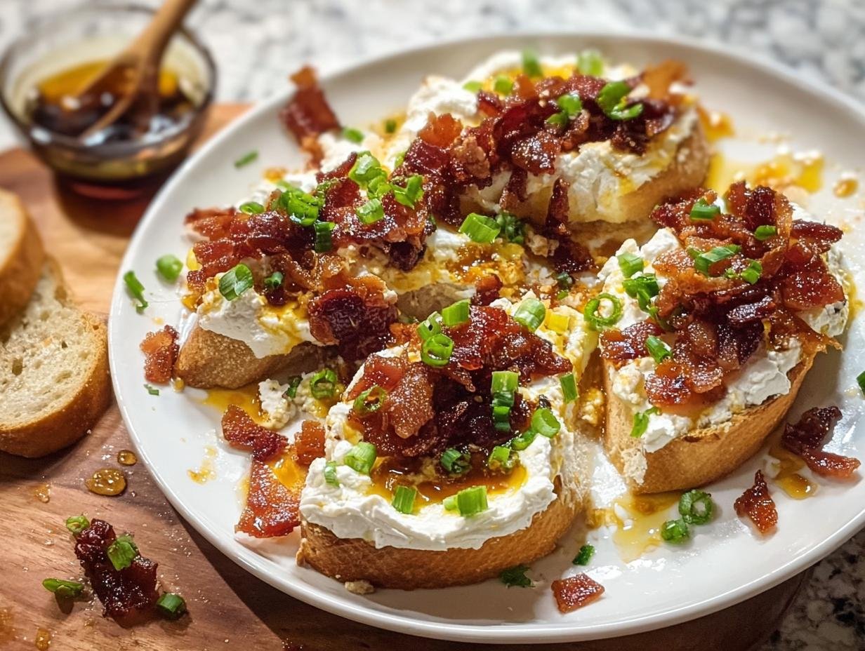 Hot Honey Bacon Whipped: 1 Magical Appetizer Recipe - Hot Honey Bacon Whipped - additional detail