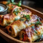 Jalapeno Popper Egg Rolls