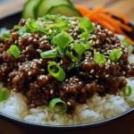 Korean Ground Beef Bowl