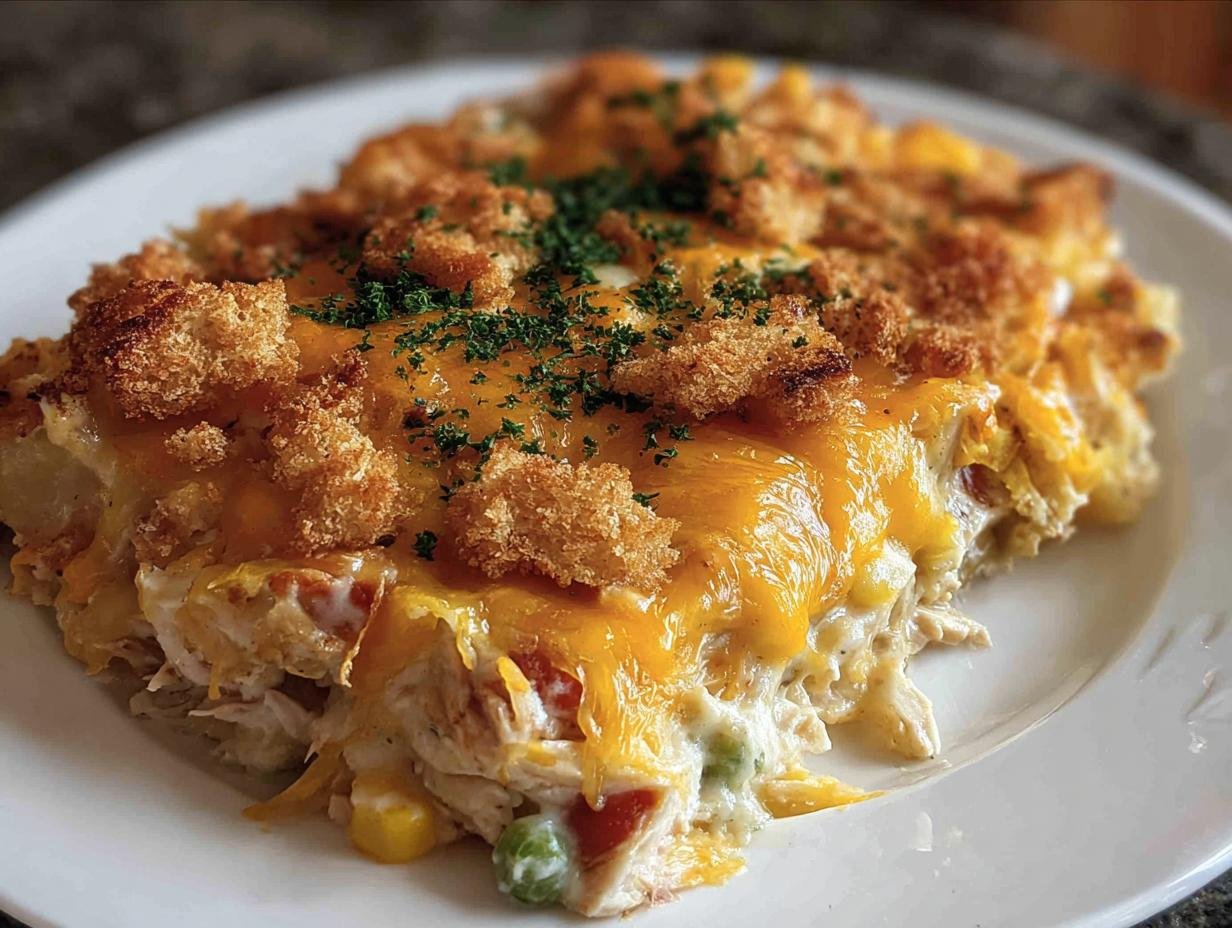 Million Dollar Chicken Casserole: Divine Comfort Food - Million Dollar Chicken Casserole - main visual representation