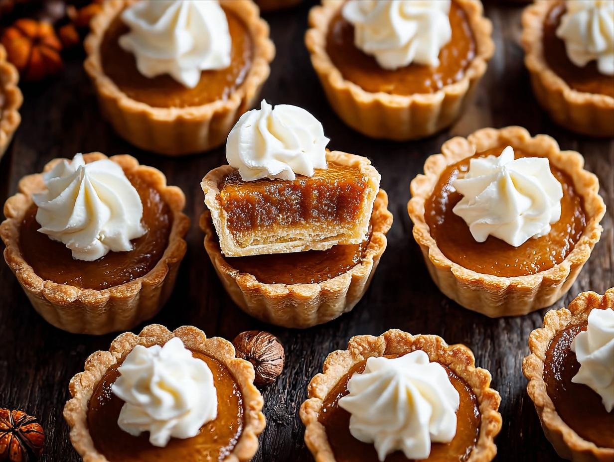 Mini Pumpkin Pies: 8 Easy Flavorful Bites - Mini Pumpkin Pies - additional detail