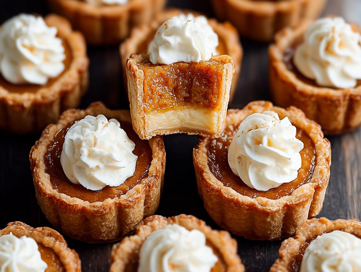Mini Pumpkin Pies: 8 Easy Flavorful Bites