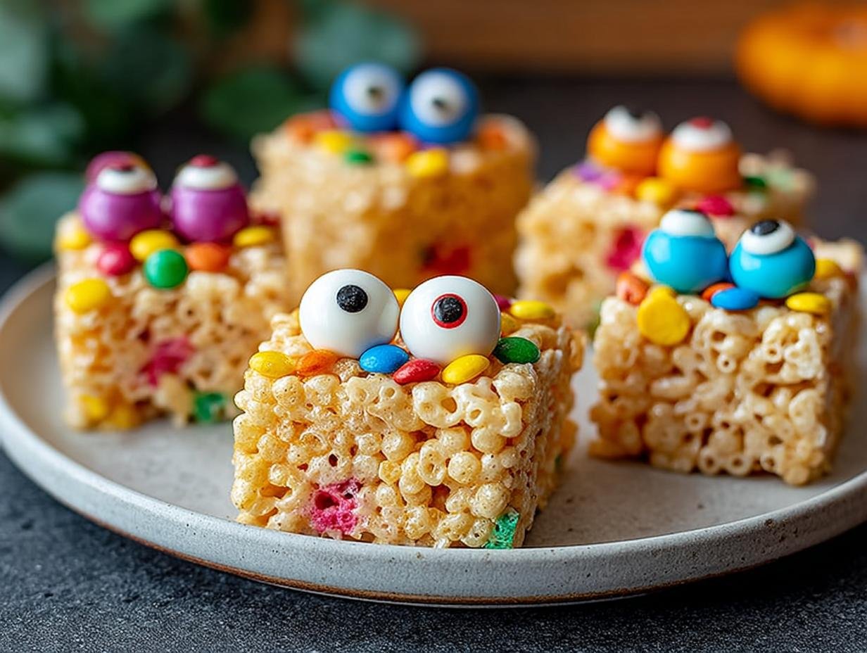 Monster Rice Krispie Treats: 3 Easy & Fun Ideas