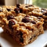 Oatmeal Raisin Cookie Bars