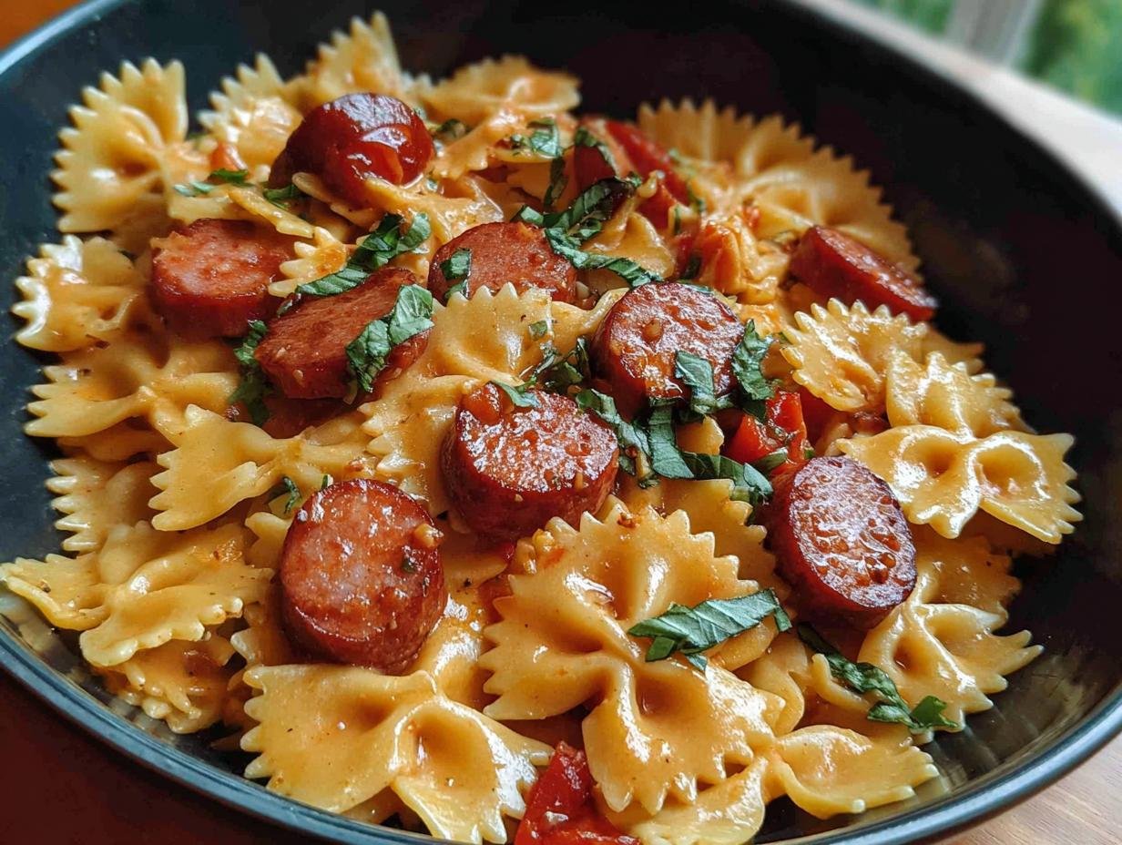 One Pot Kielbasa Pasta: Pure Bliss Dinner