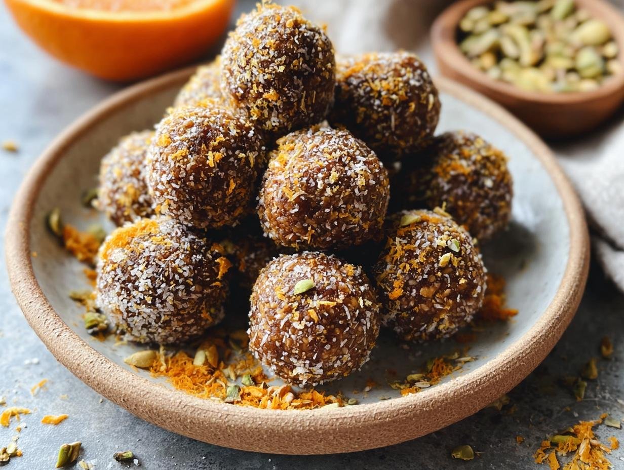 Orange Cardamom Energy Bites: 15-Min Magic Snacks - Orange Cardamom Energy Bites - additional detail