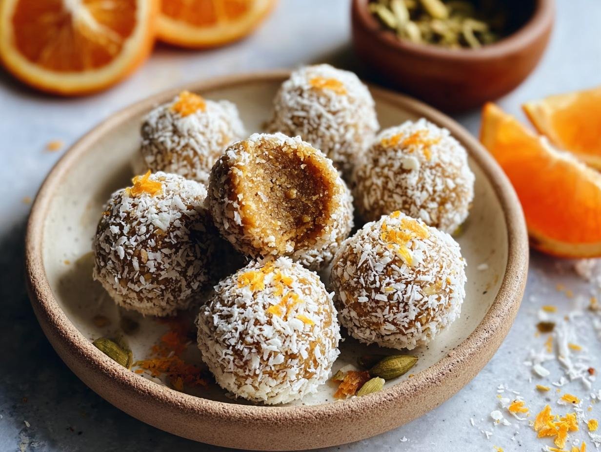 Orange Cardamom Energy Bites: 15-Min Magic Snacks - Orange Cardamom Energy Bites - additional detail