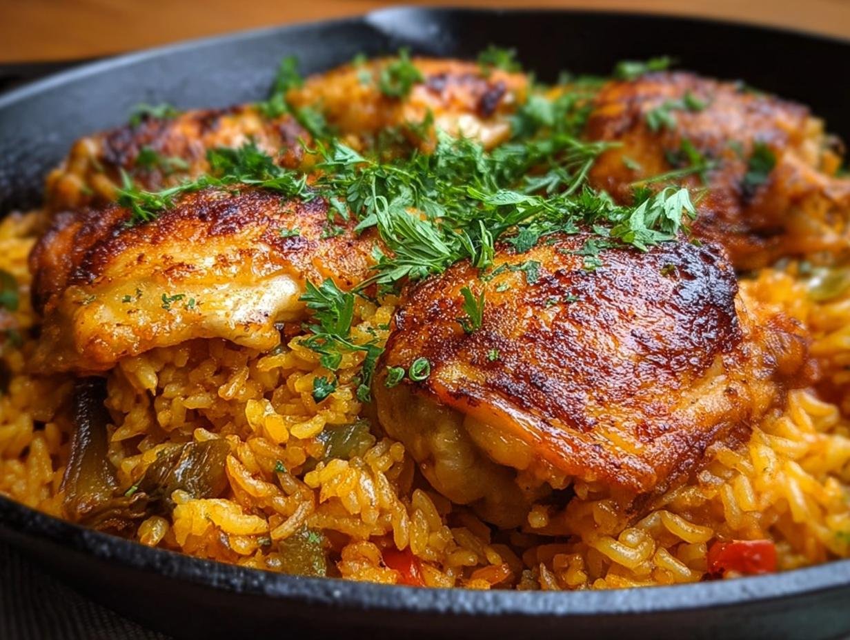 Easy Paprika Chicken Rice Bake: Family Favorite - Paprika Chicken Rice Bake - additional detail
