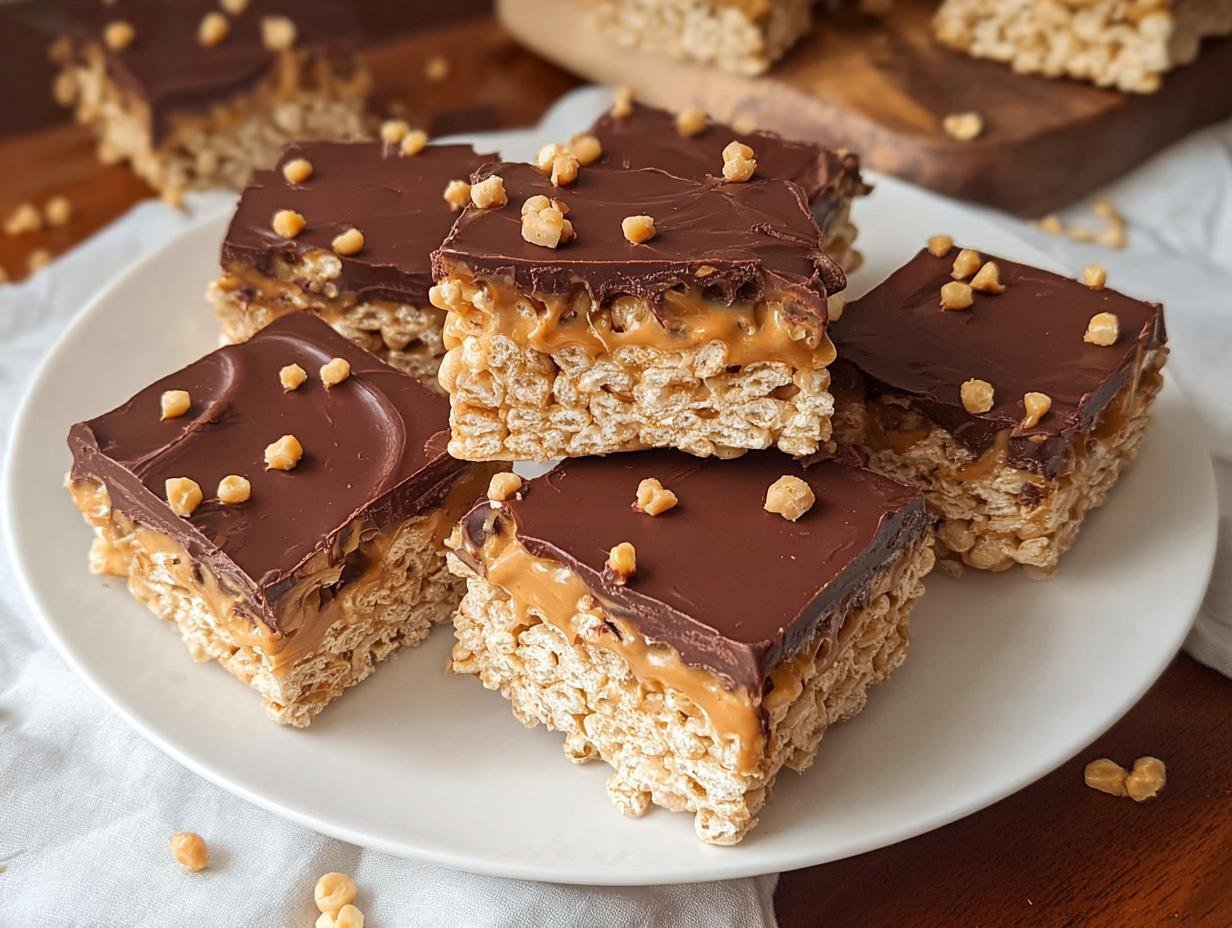 Peanut Butter Krispie Treats: 15-Min Magic