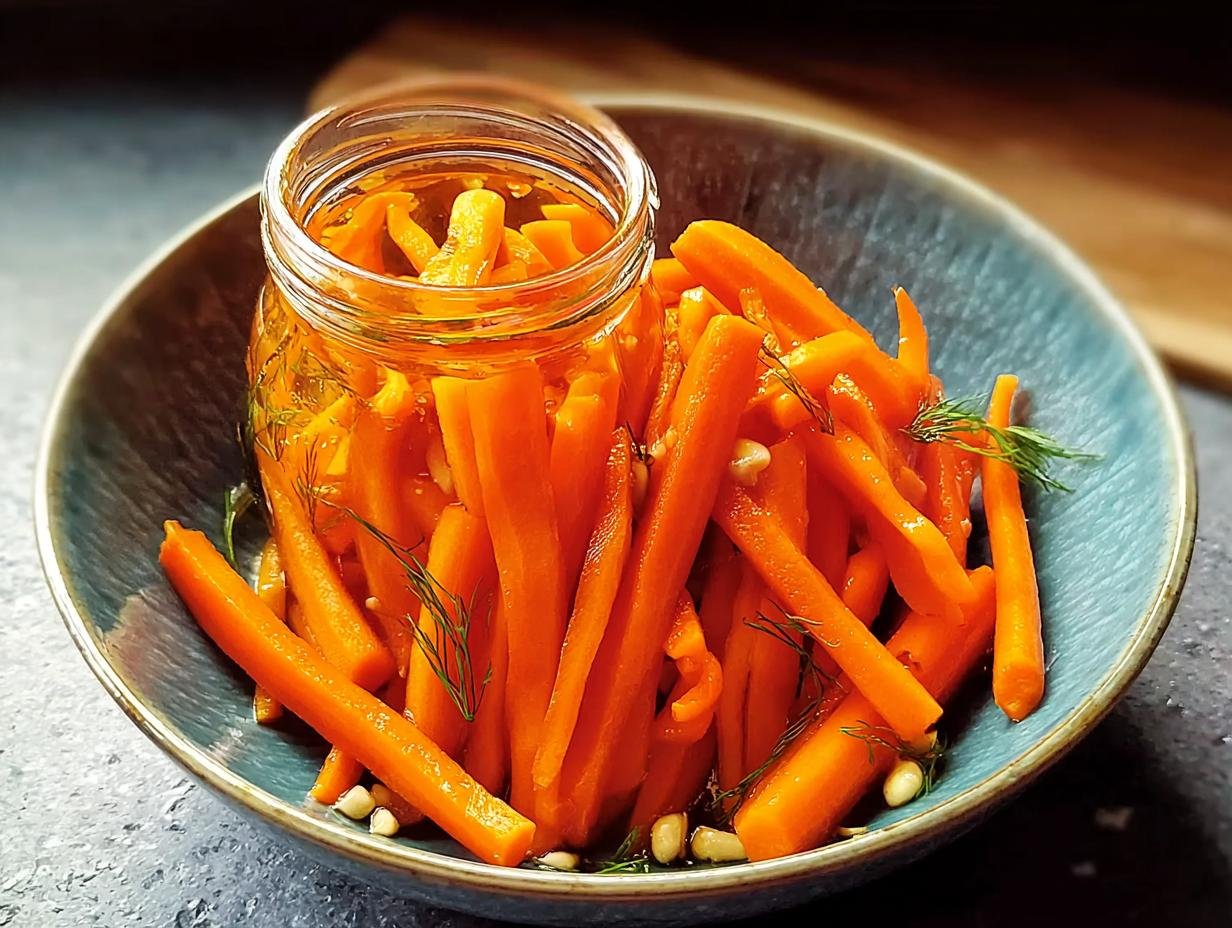 Tangy Pickled Carrots For Asian: 1 Amazing Recipe - Pickled Carrots For Asian - main visual representation