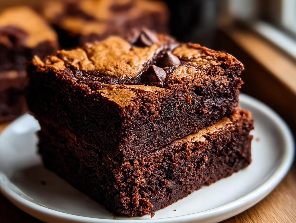 Pumpkin Brownies: 1 Step to Fudgy Perfection - Pumpkin Brownies - additional detail