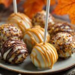 Pumpkin Cake Pops Fall