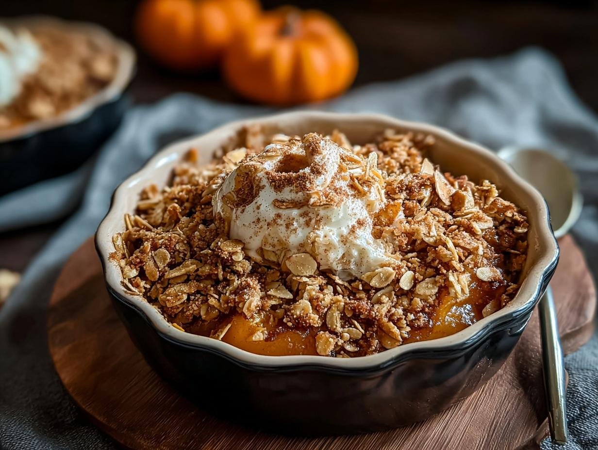 Amazing Pumpkin Crisp Baked Dessert Flavor - Pumpkin Crisp Baked Dessert - main visual representation
