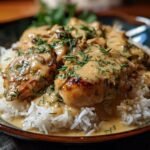 Smothered Chicken Rice Comfort