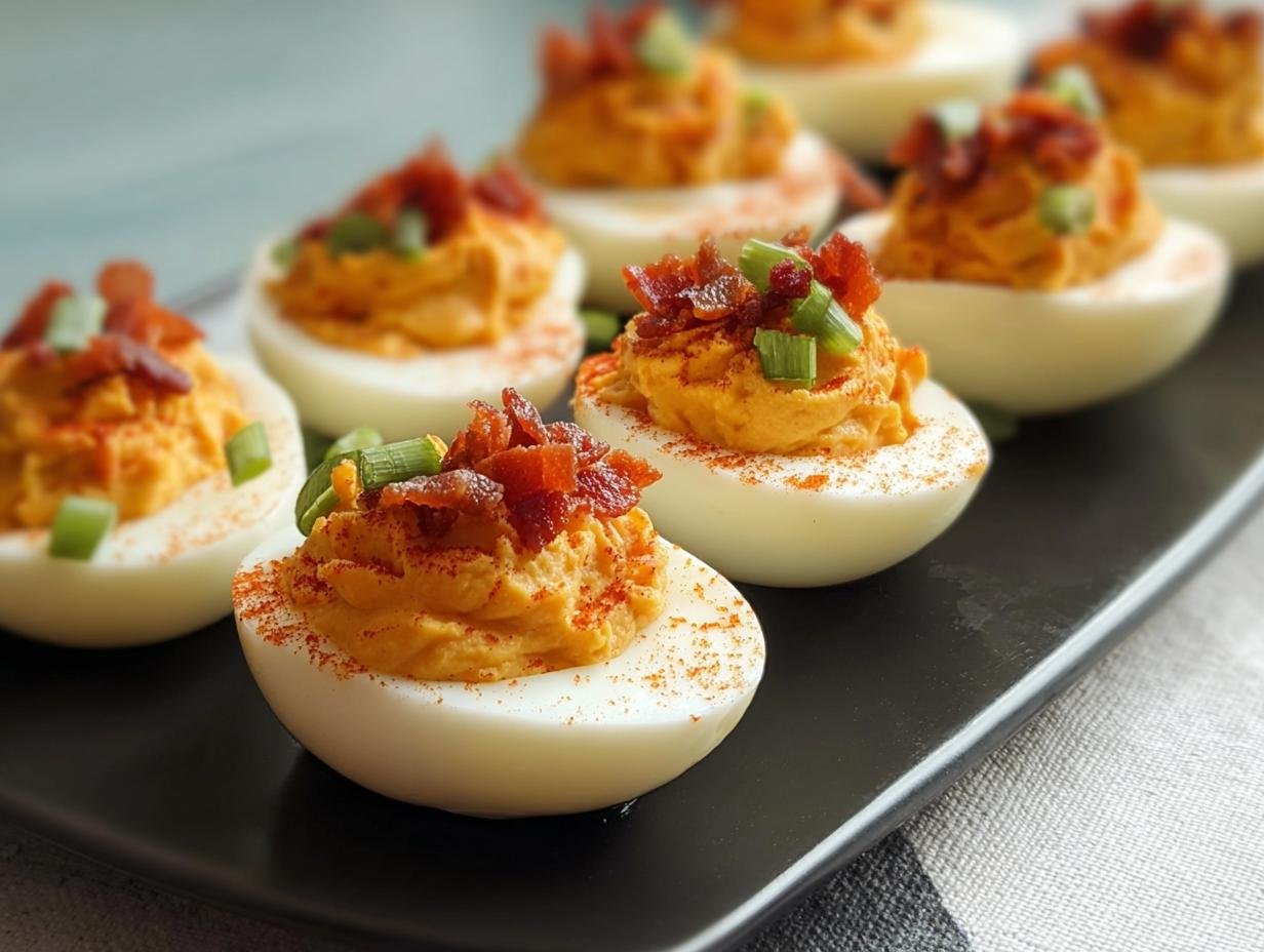 Sweetpotato Deviled Eggs: 1 Amazing Twist - Sweetpotato Deviled Eggs - main visual representation