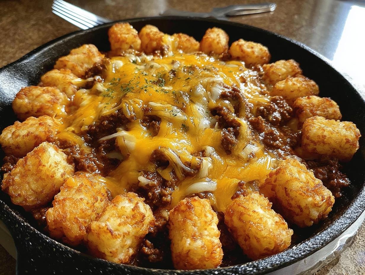 Tater Tot Sloppy Joe