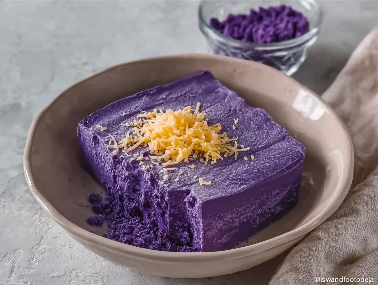 Delicious Ube Halaya Cheese That'll Wow 1 - Ube Halaya Cheese - additional detail