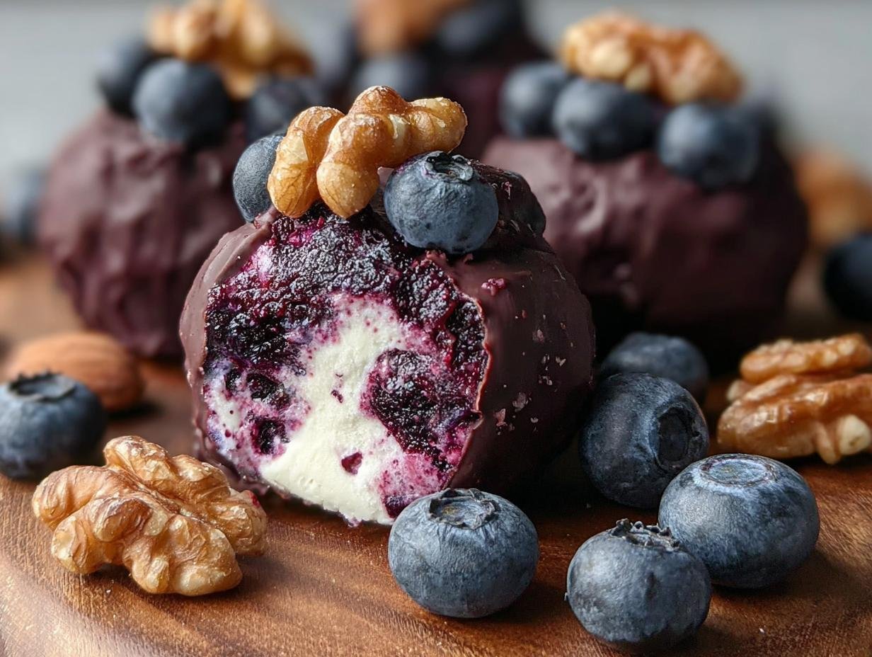 Wholesome Frozen Blueberry Yogurt Clusters: 15 Min Prep - Wholesome Frozen Blueberry Yogurt - additional detail