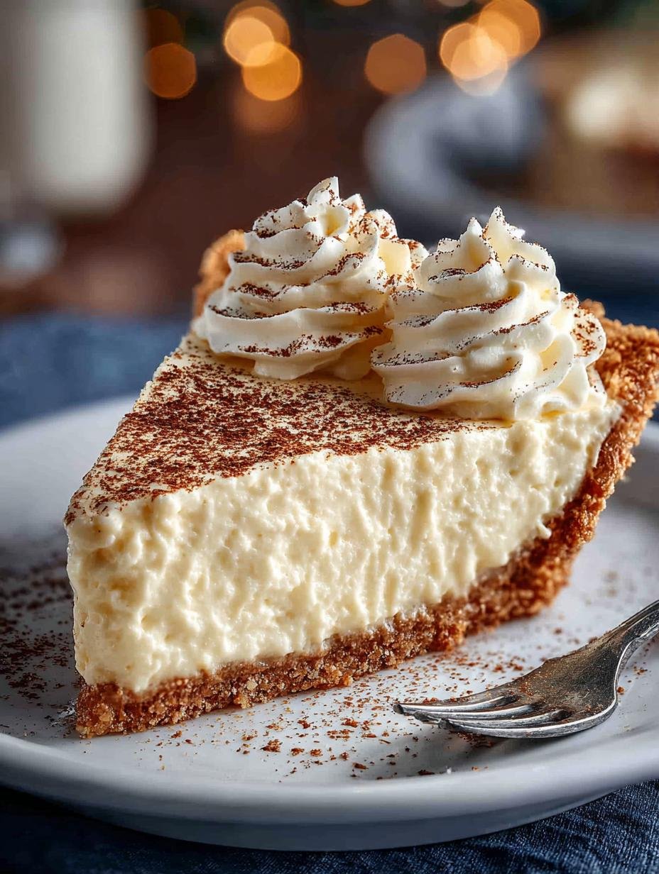 Bake Eggnog Cream Pie: A Festive Holiday Delight