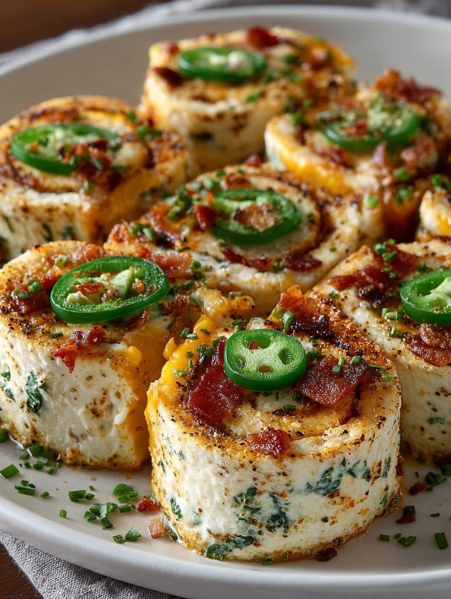 Baked Jalapeno Popper Roll